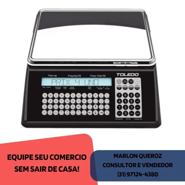 Balança Etiquetadora Prix 4 Toledo