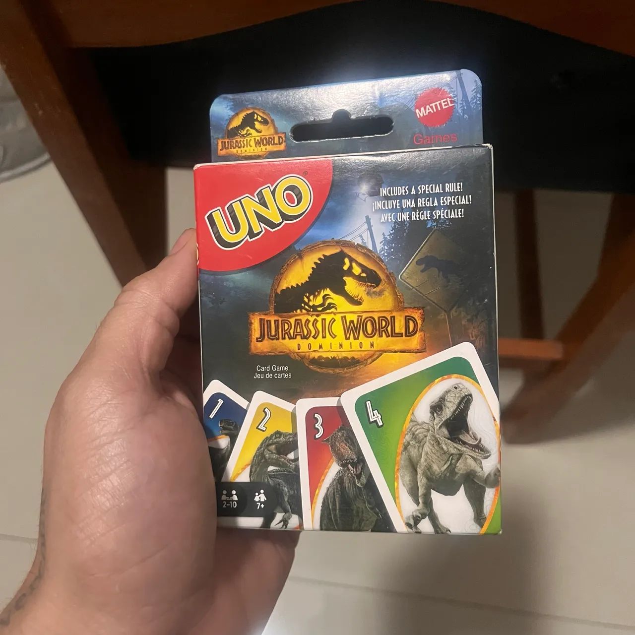 Jogo Uno Jurassic World 