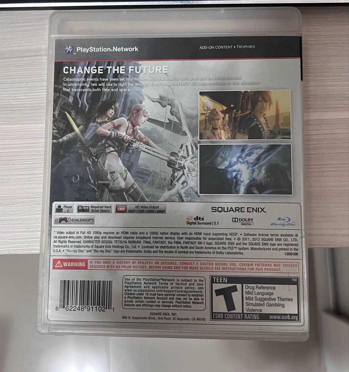 Final Fantasy XIII-2 - PS3 | Continuação épica da saga Lightning | Original e completo - Foto 3
