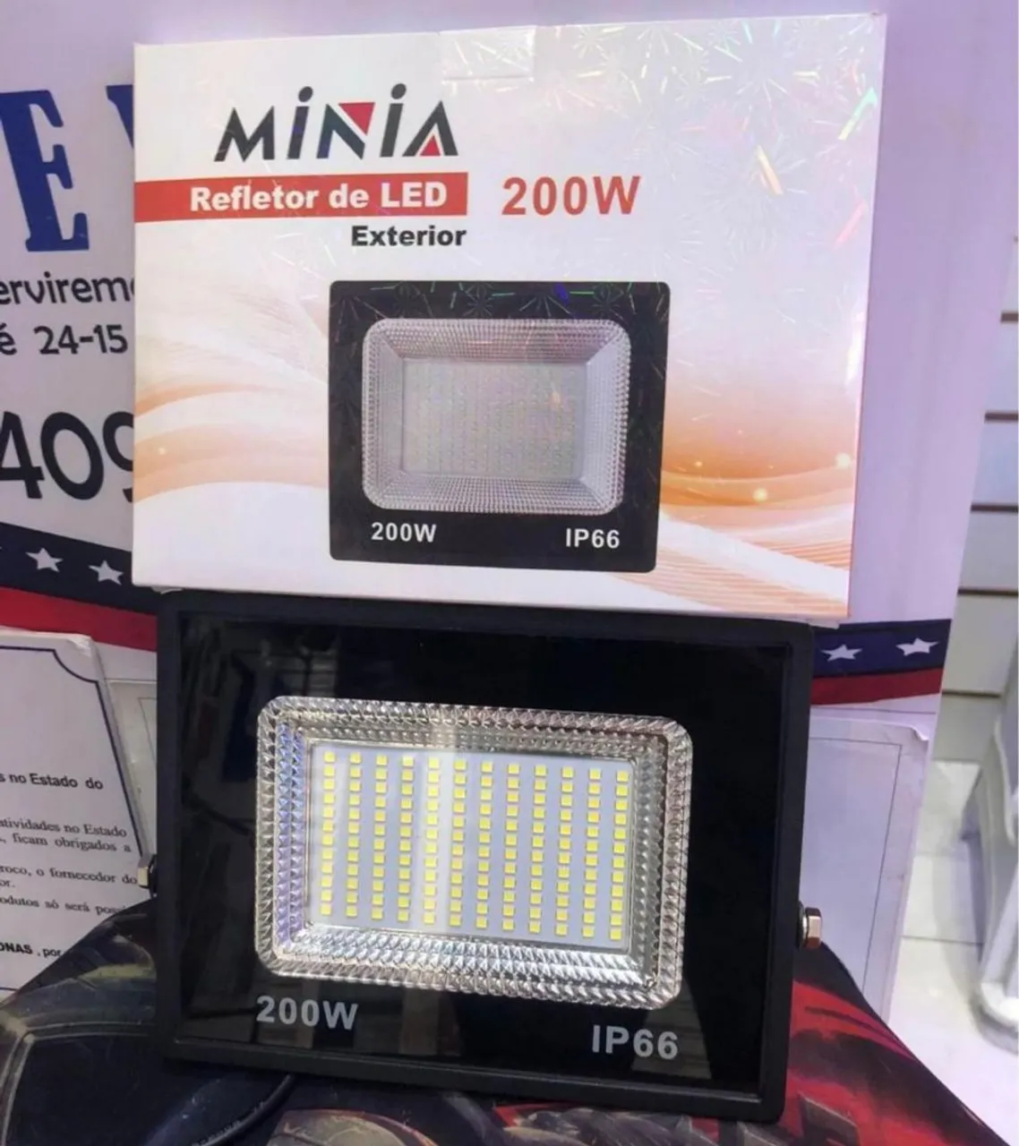 Refletor de LED 200W - Exterior