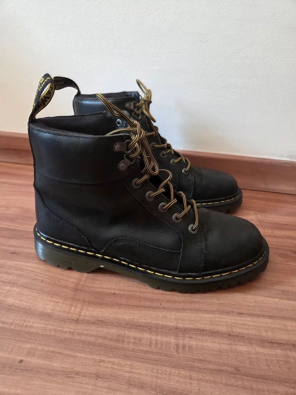 Bota Dr. Martens - Couro Preta Original