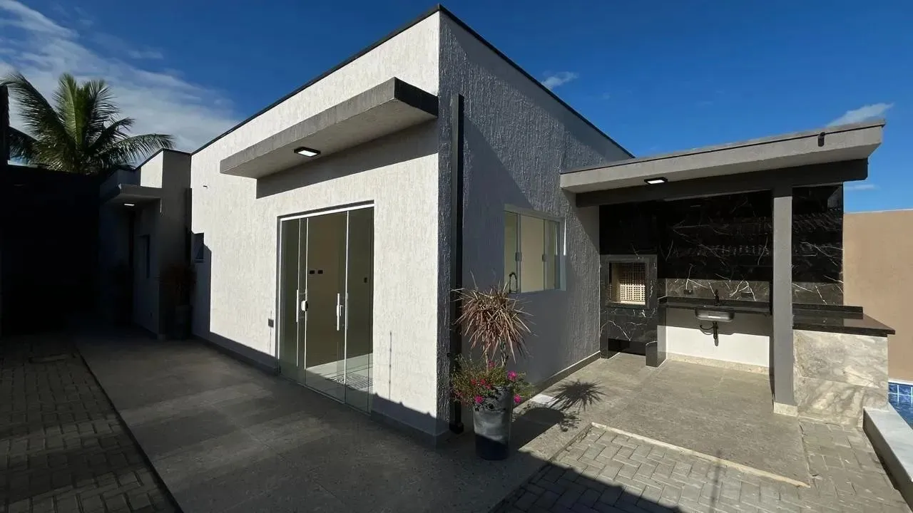 Casa para Venda em Peruíbe, Balneário Três Marias, 3 dormitórios, 1 suíte, 1 banheiro, 4 v