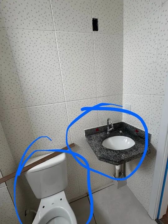 Pia cozinha, pia banheiro, tanque de lavar, torneiras  e vaso sanitário. - Foto 4