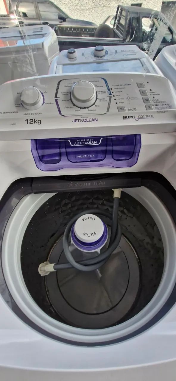 Máquina de Lavar 12kg Electrolux novo de mostruário  - Foto 3