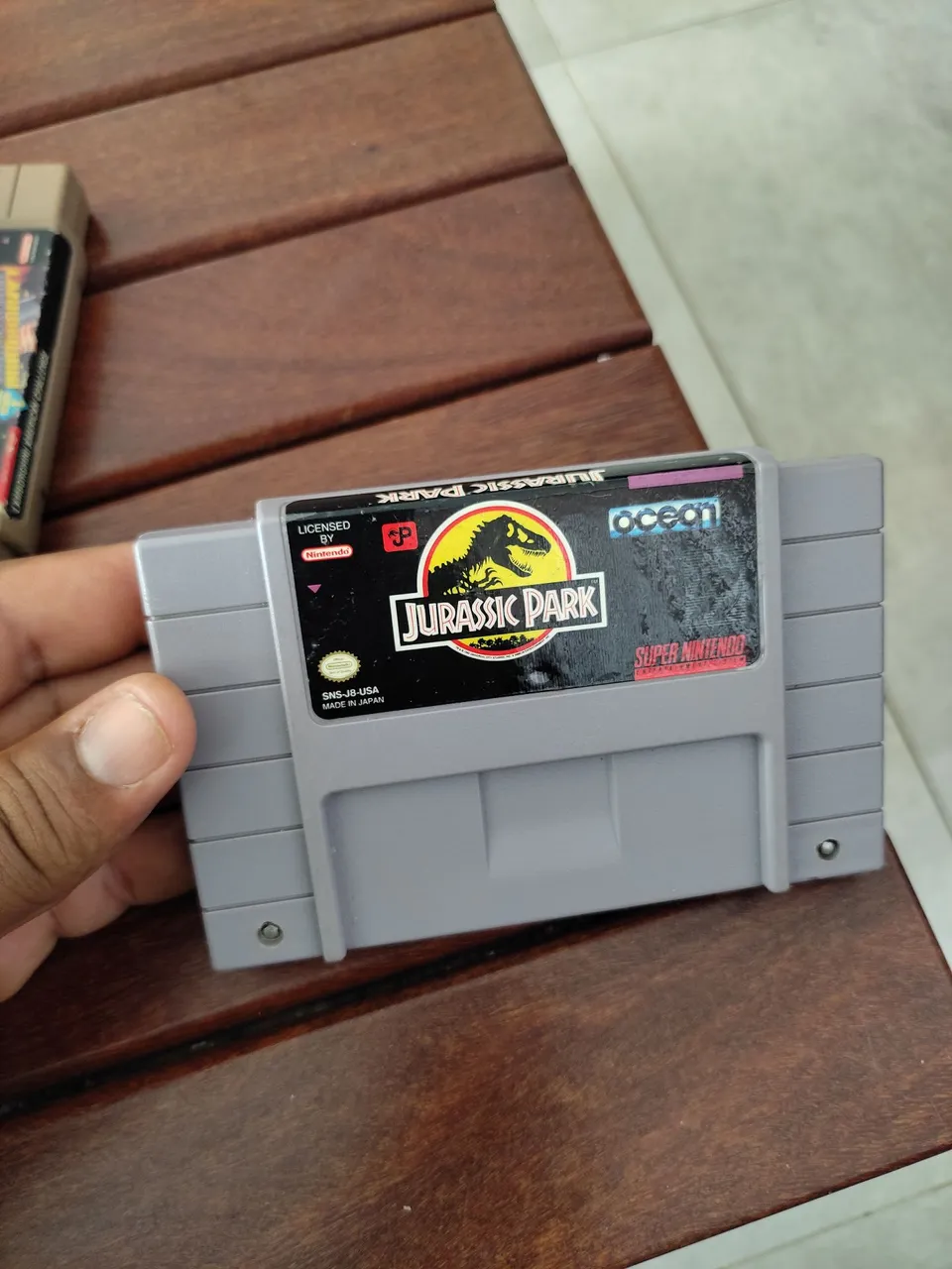 Jogo Super Nintendo Jurassic Park