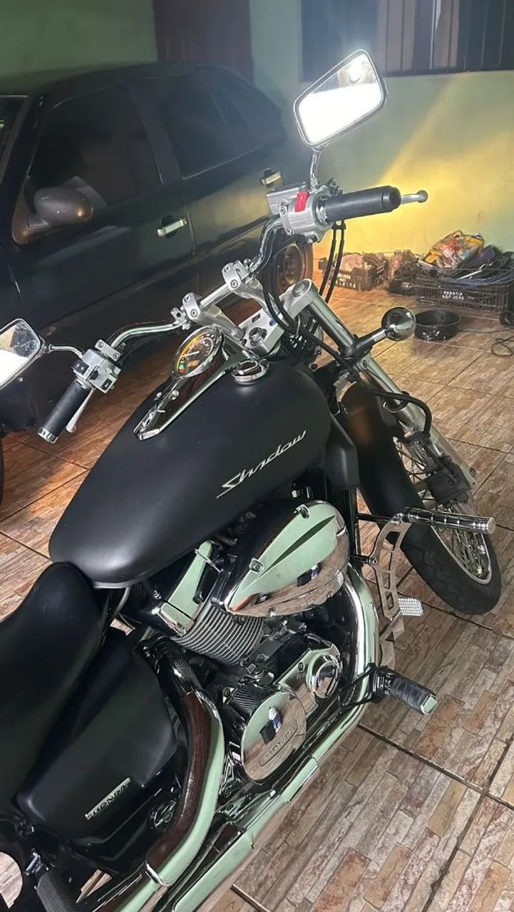 Vendo Shadow 750, ano 2013, valor 42 mil - Foto 5