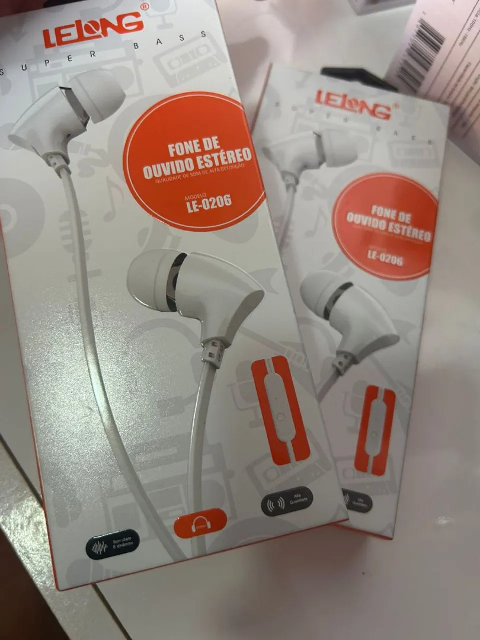 Fone de Ouvido Estéreo LeLong LE-0206