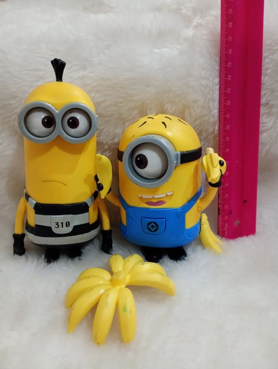 kit 4 bonecos minions meu malvado favorito articuados com 1 grande falante Original - Foto 4