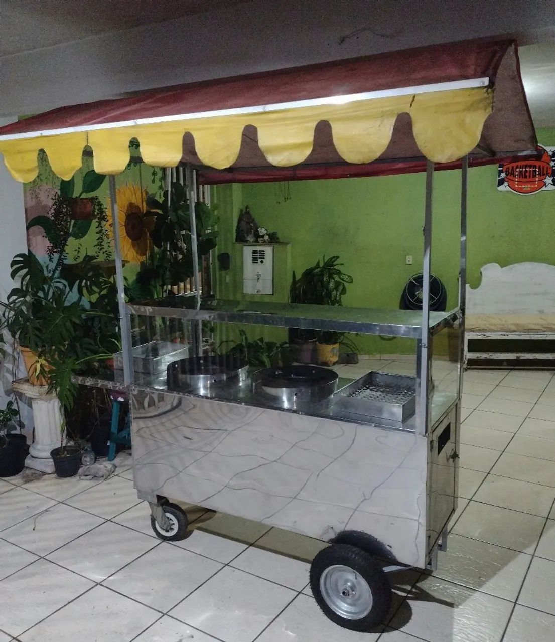 Carrinho de lanches em aço inox - Foto 4