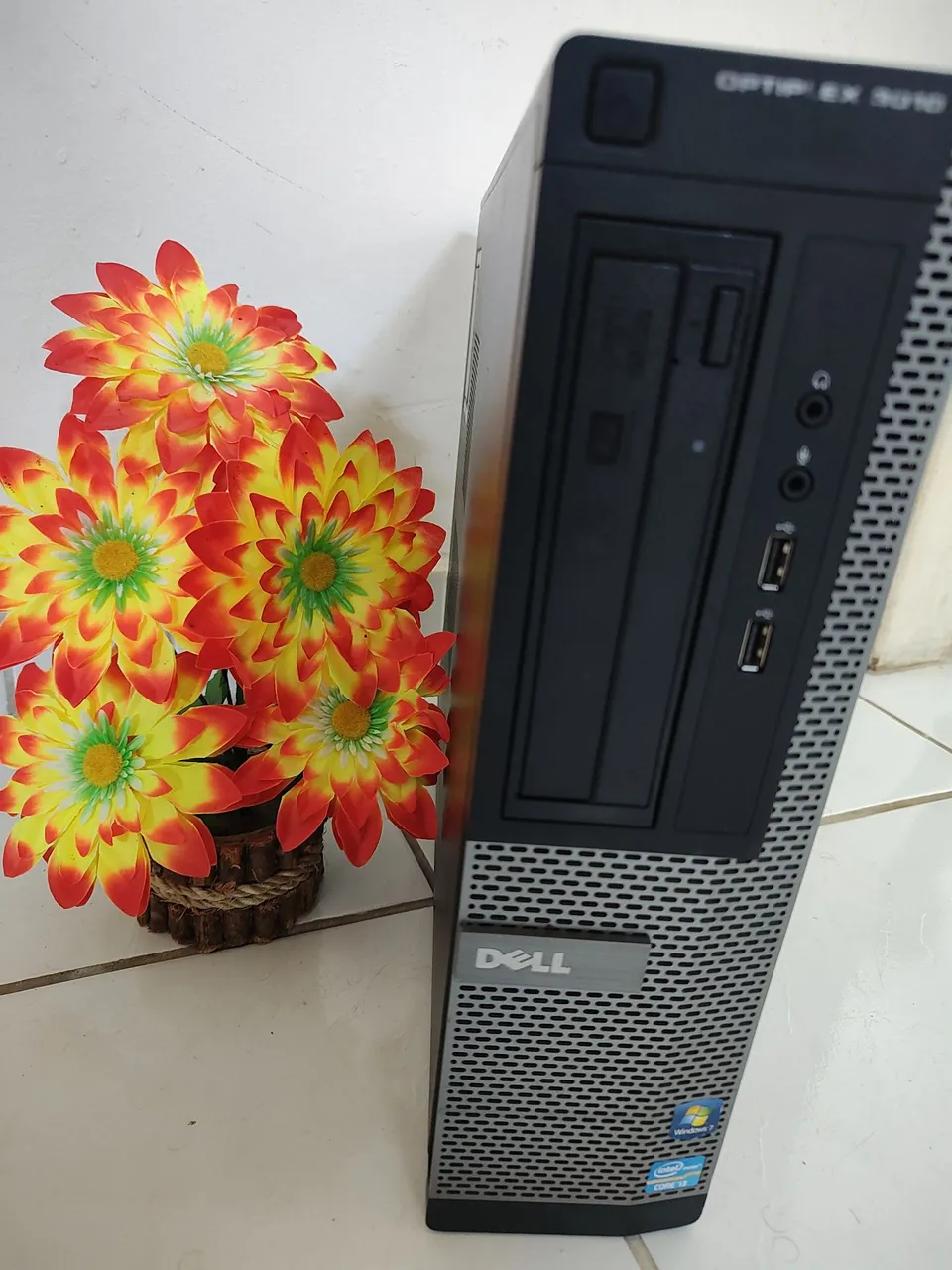 PC Dell i3 4GB 1TB(Aceito cartão)