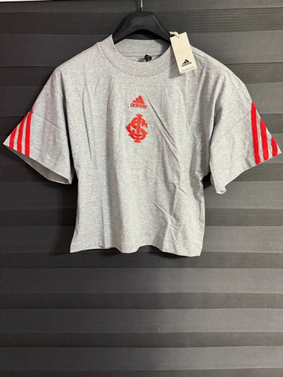 Camisa Cropped Inter Feminina Adidas