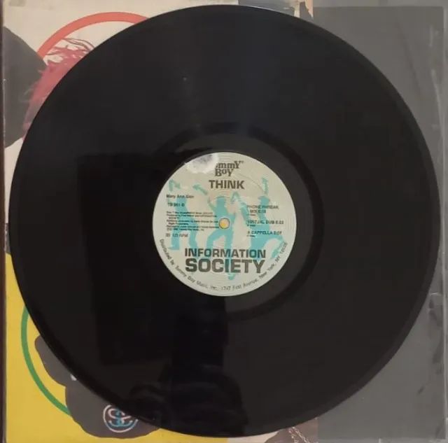 INFORMATION SOCIETY  - THINK (AUTOGRAFADO)  - Foto 3