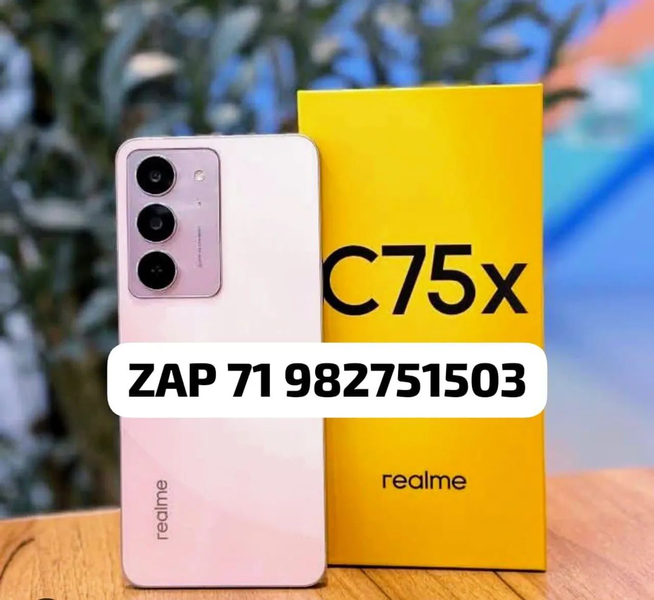 Celular Realme C75X 8RAM/256 GB NFC 