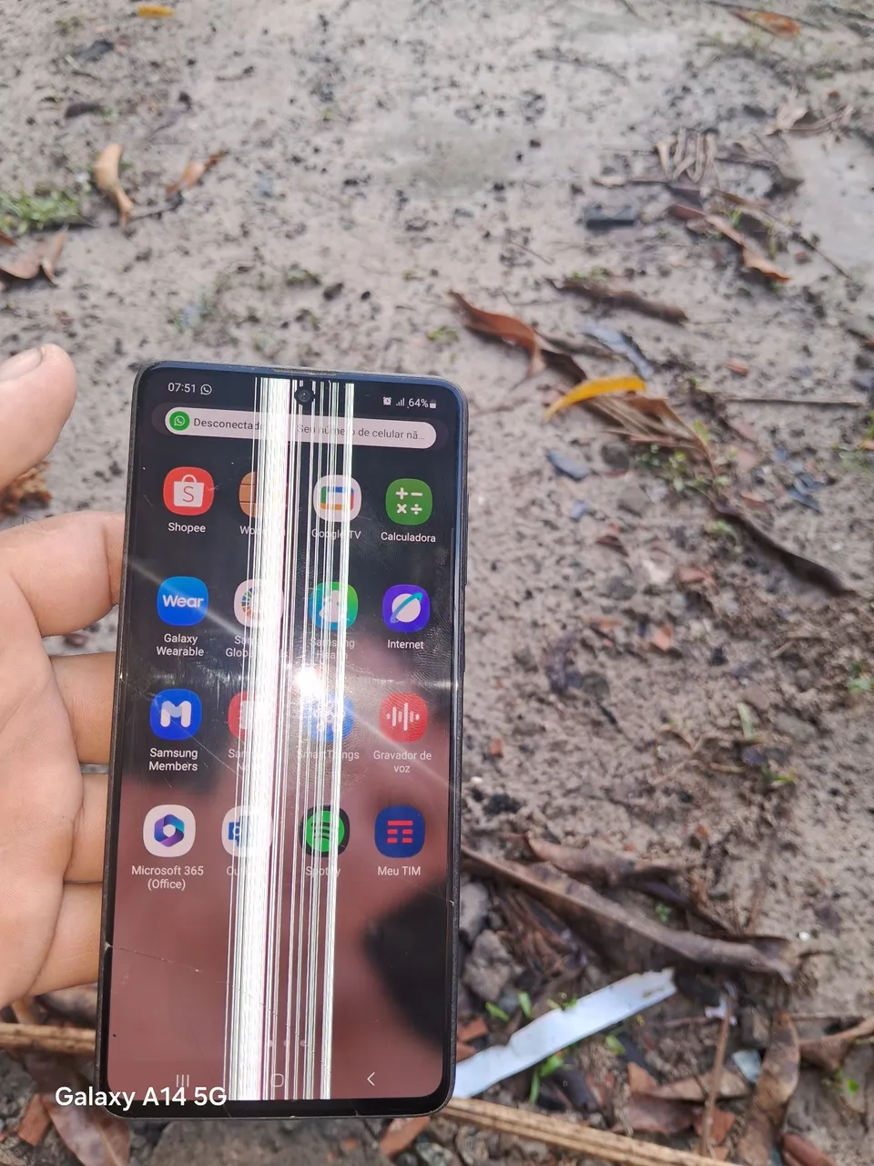 Samsung Galaxy A71 - Tela Danificada