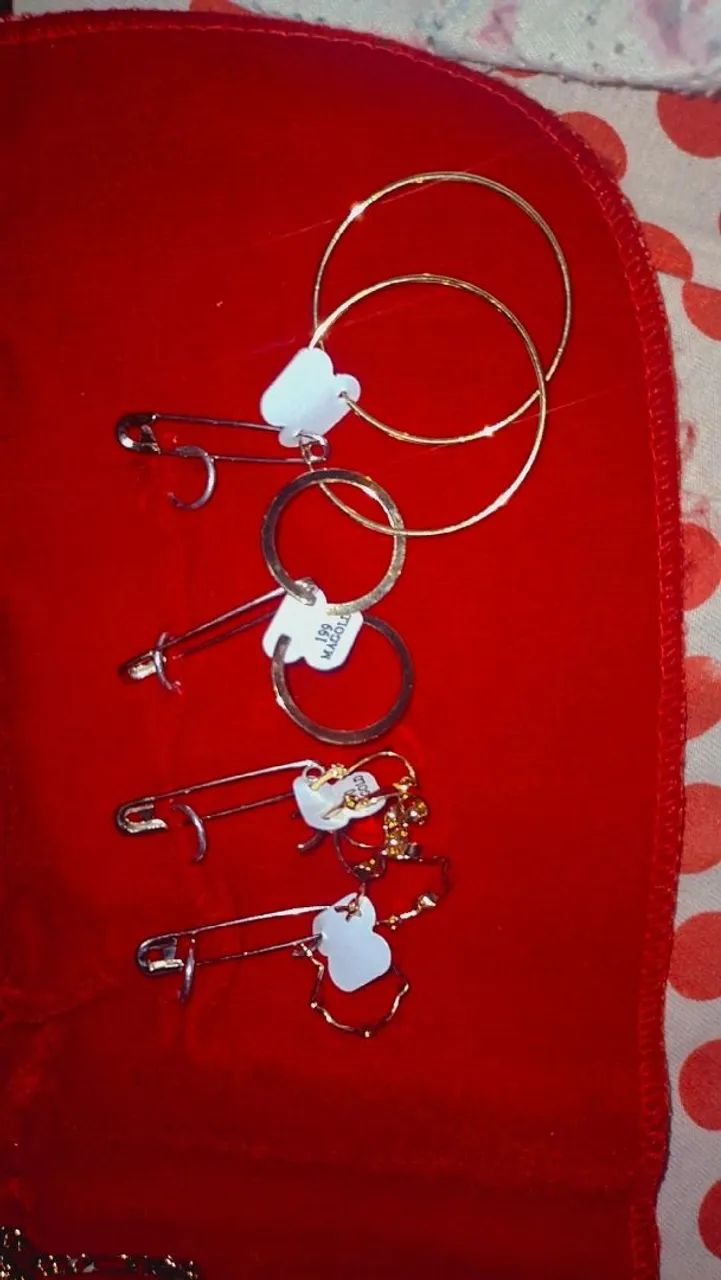 Anéis, brinco, cordão, gargantilha,  Magold Semijoias Diversos Modelos - Foto 2