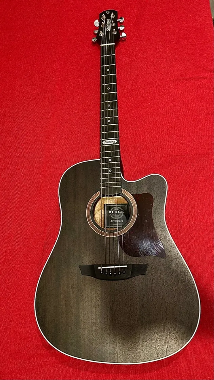 Violão eletroacústica Strinberg Black