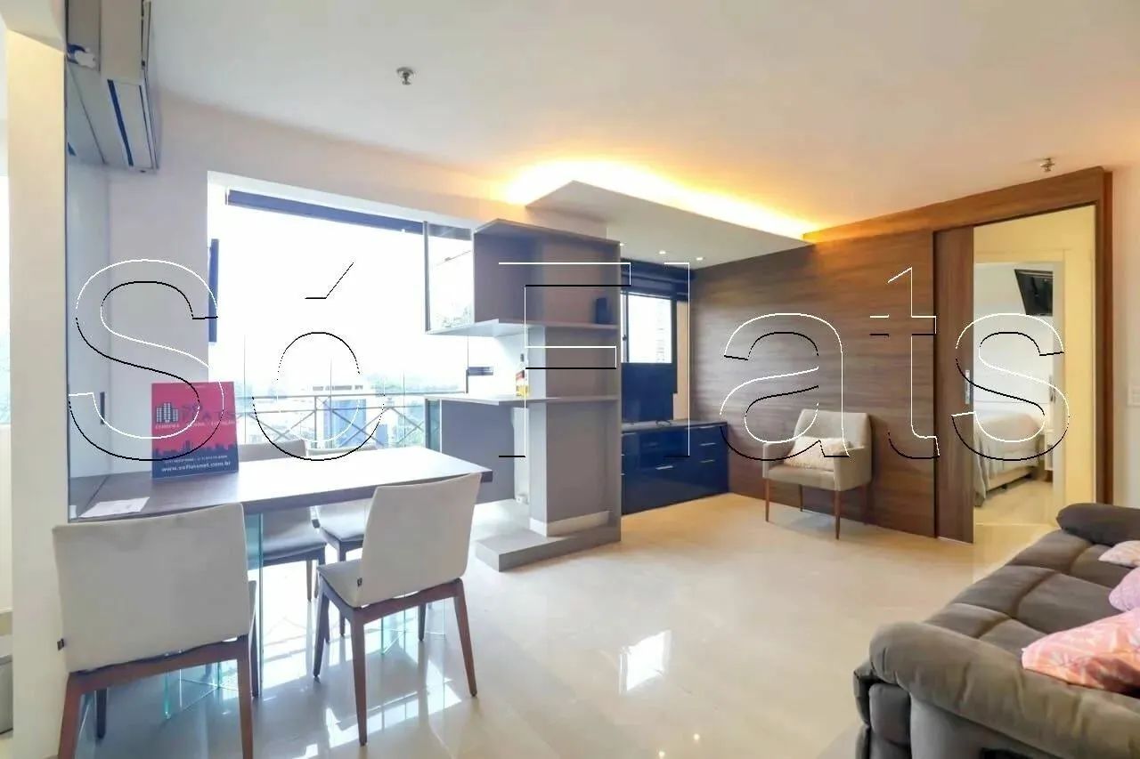 Flat na Vila Olímpia Fora do Pool para Investimento e Moradia - Foto 3