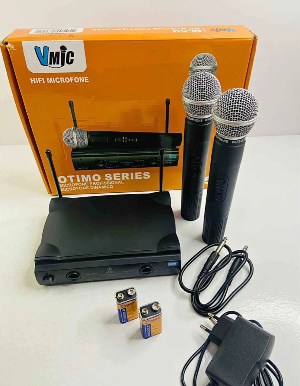 Microfone Sem Fio Vmic Otimo Series - Karaoke