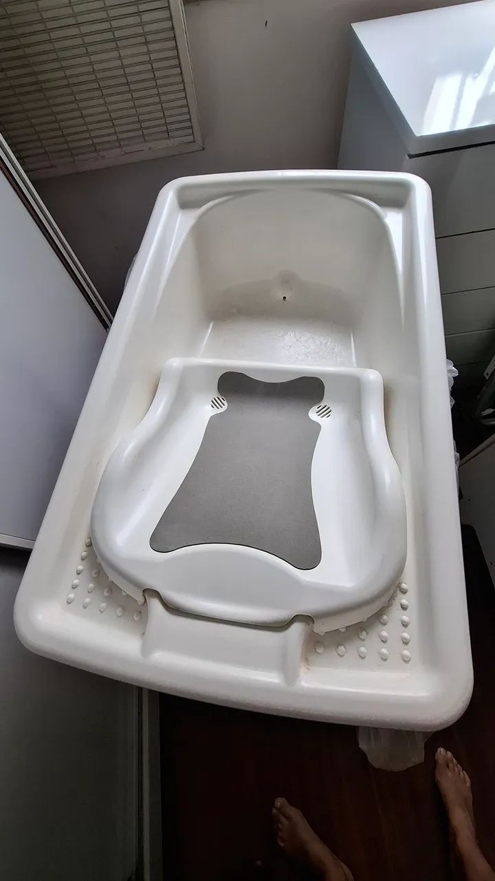 Banheira Burigotto com suporte (130,00) - Foto 3