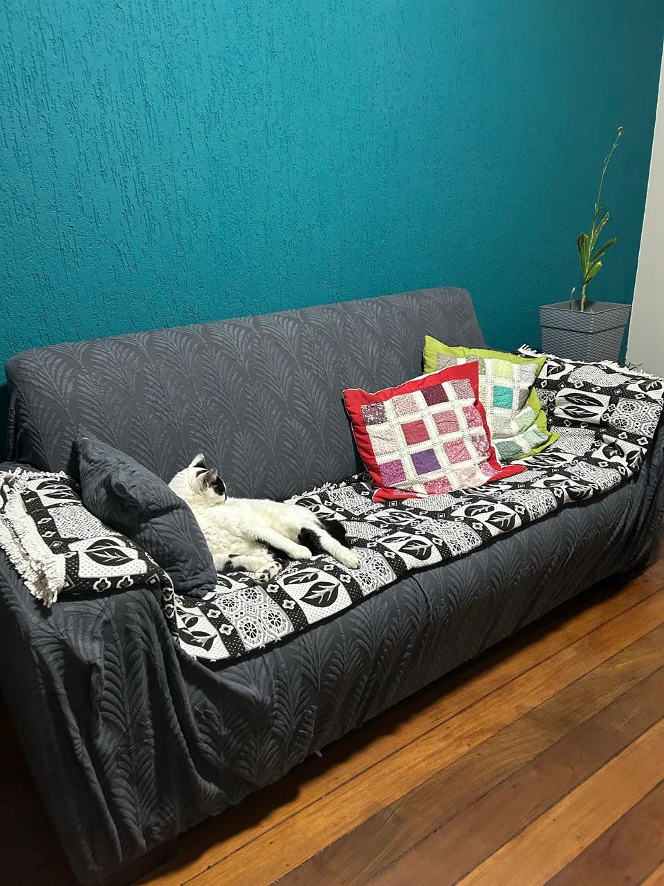 Doando um sofá de 3 lugares - Foto 3