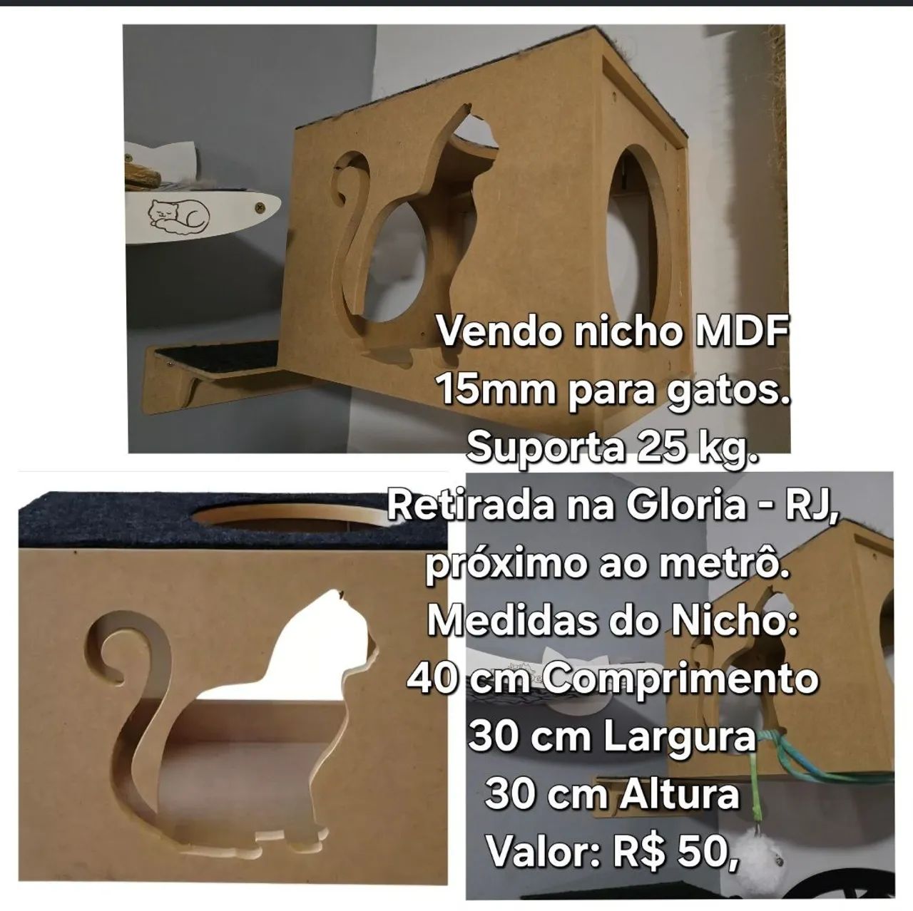 Itens para gatificar ambientes. - Foto 2