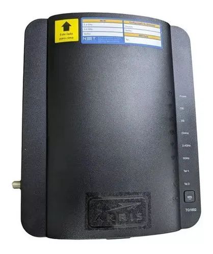 Cable Modem Arris Tg1692a Arris Wifi Ne.t 2.4ghz 5ghz - Foto 5