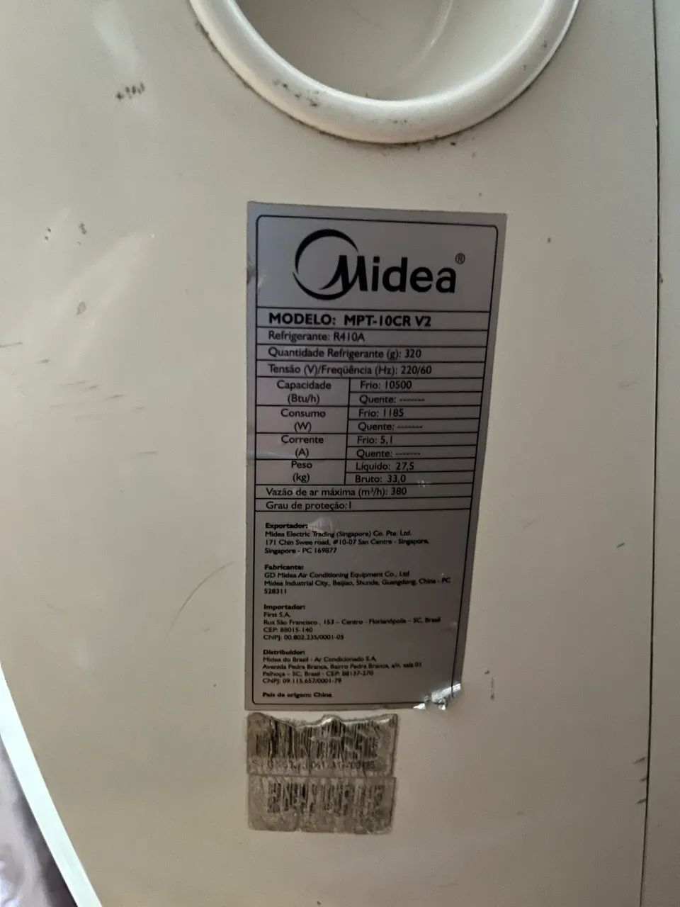 Ar condicionado Midea completo 10500 btu  - Foto 4