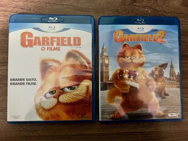Blu-ray Garfield 1 e 2 (raros)