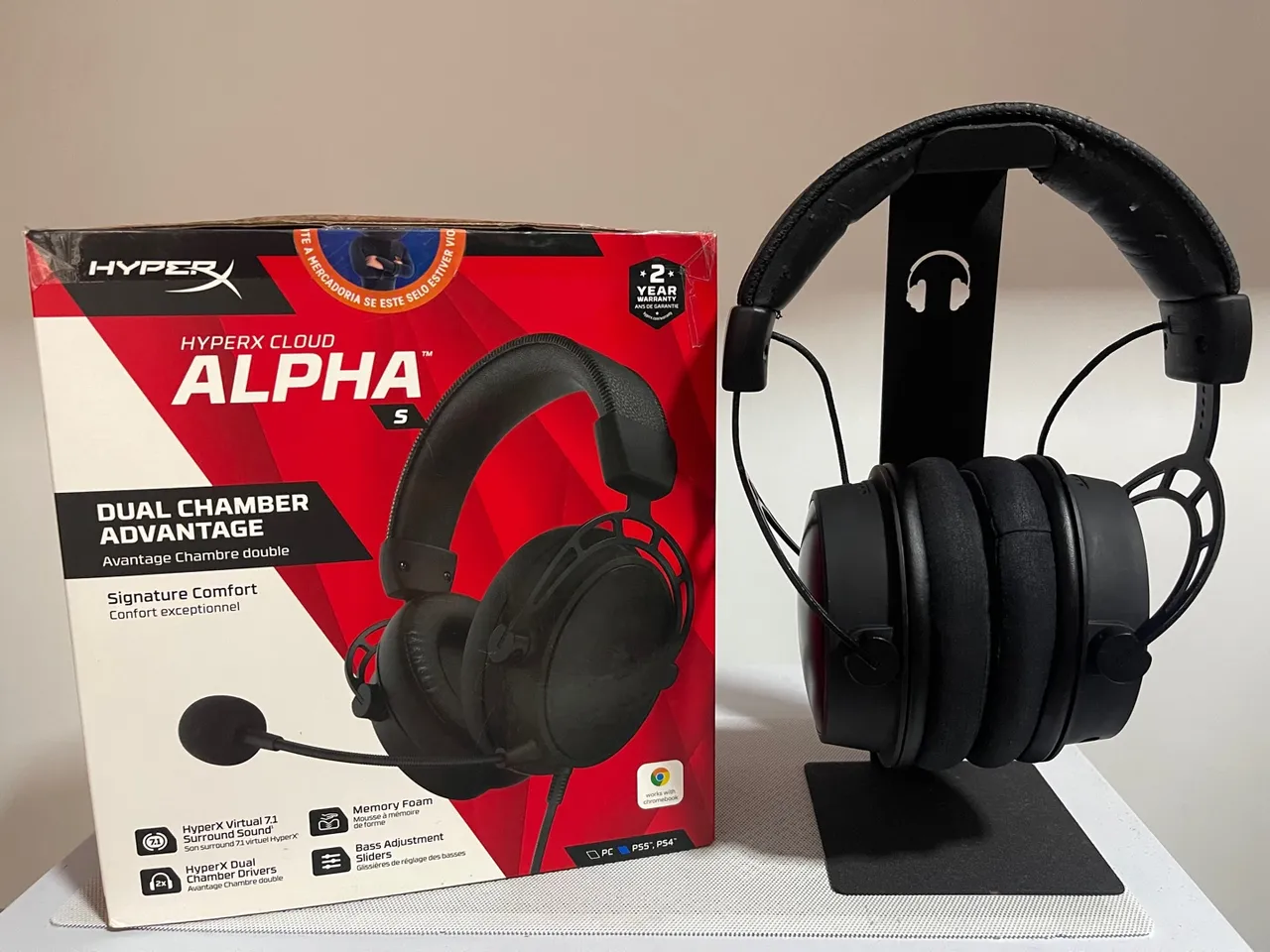 Headset Hyperx Cloud Alpha S 7.1 Surround