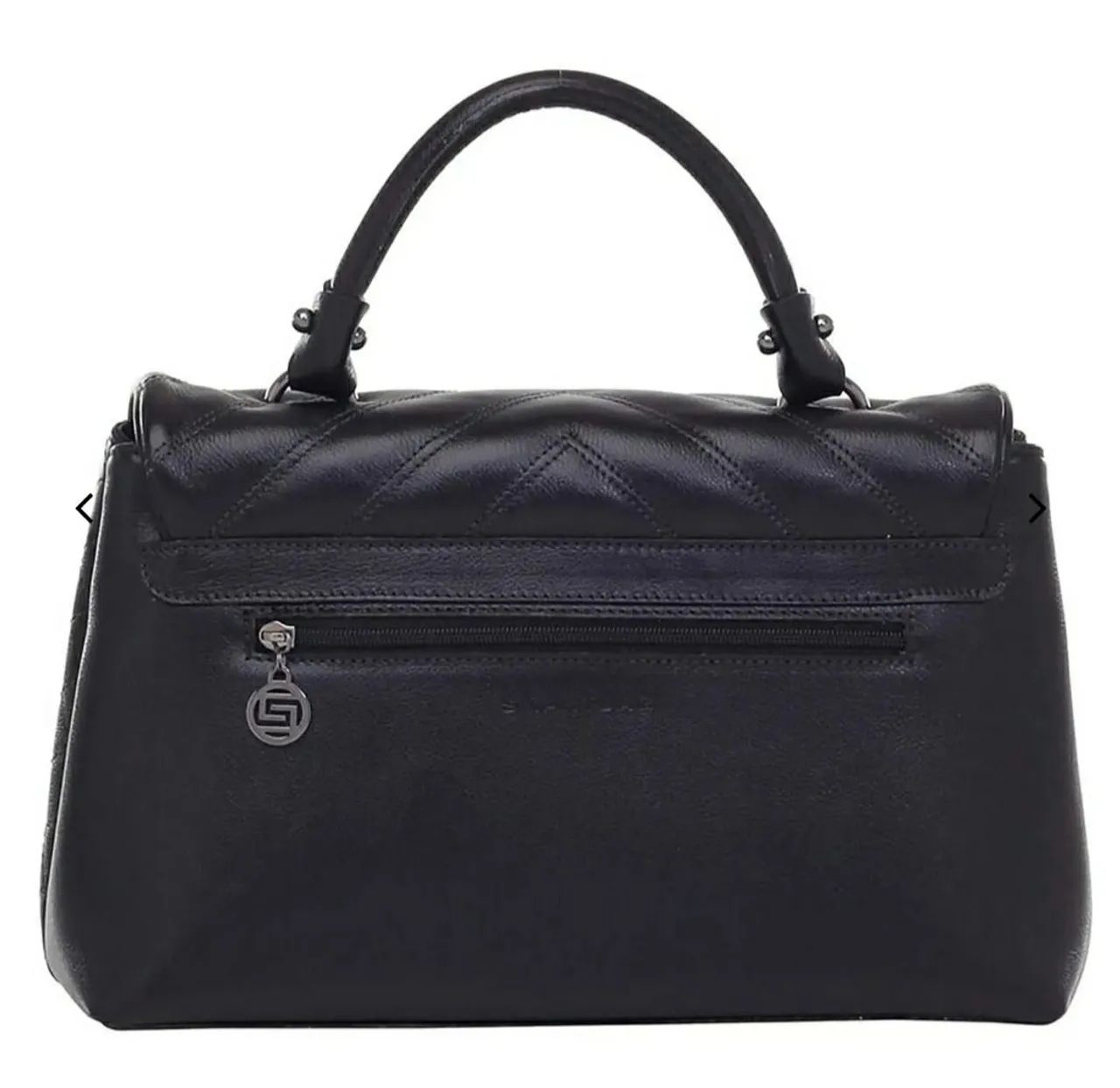 Bolsa Couro legítimo 5x de 70, 00  - Foto 4