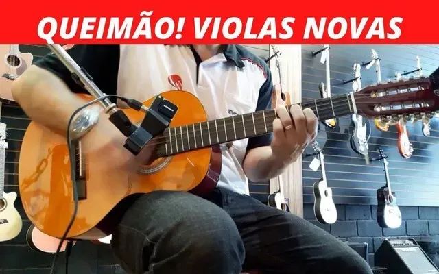 Violão, teclado, ukulele, cajon, viola novos- A partir de 199,00 Brasília-DF