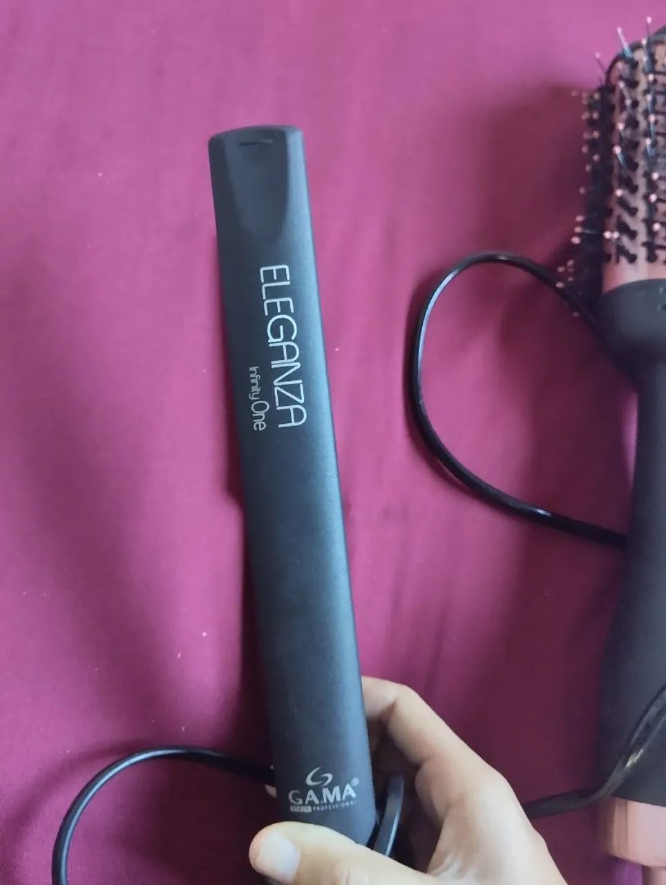 Prancha de Cabelo Gama Italy Eleganza Infinity One