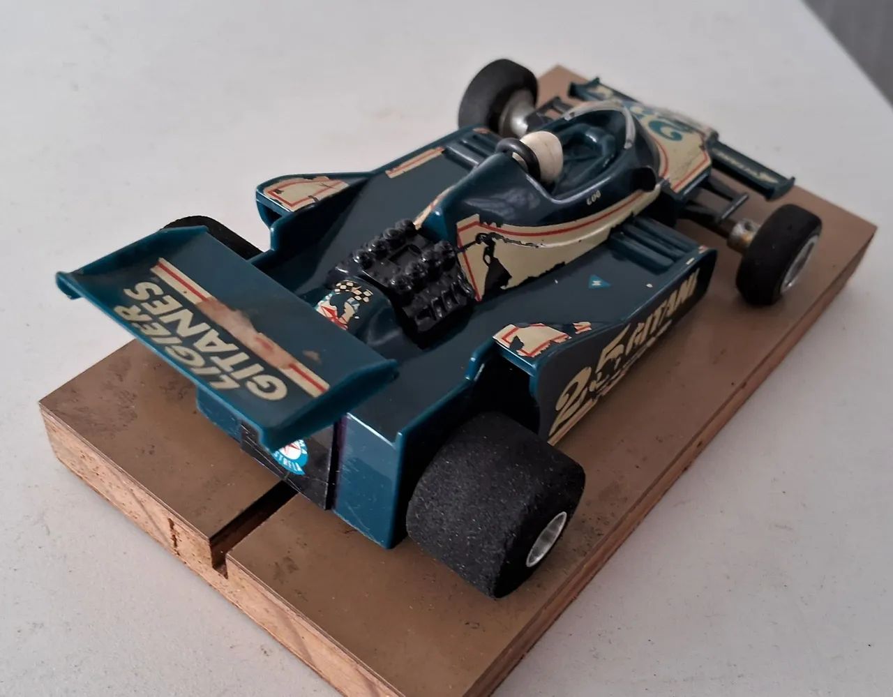 Carro de autorama estrela Ligier década de 80  - Foto 2