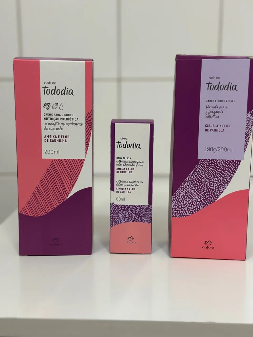 Kit Natura Tododia Ameixa e Flor de Baunilha - Foto 5