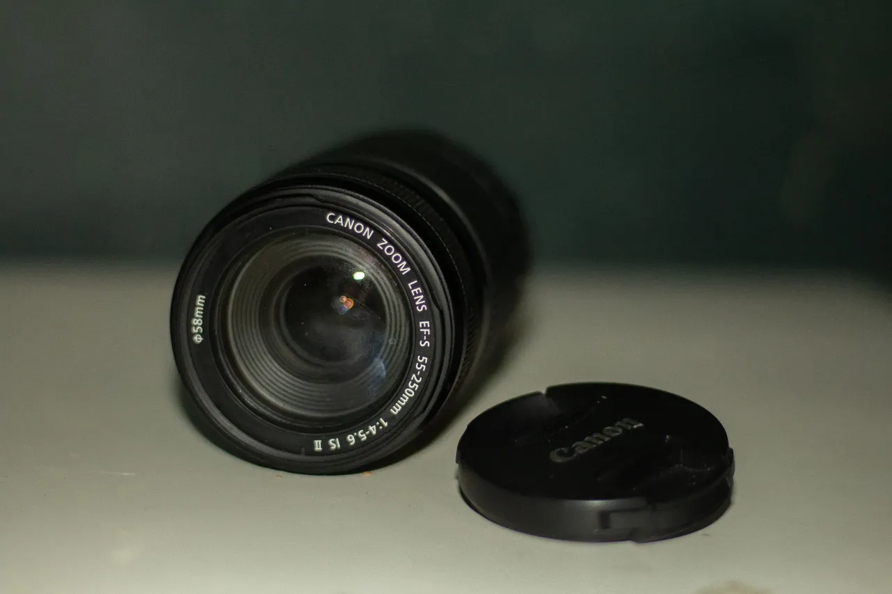 Vendo Lente Canon Zoom 55-250mm