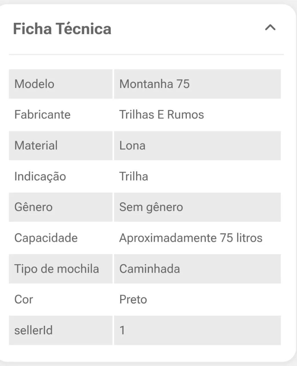 Mochila Cargueira Trilhas e Rumos Montanha - 75 Litros - Foto 3