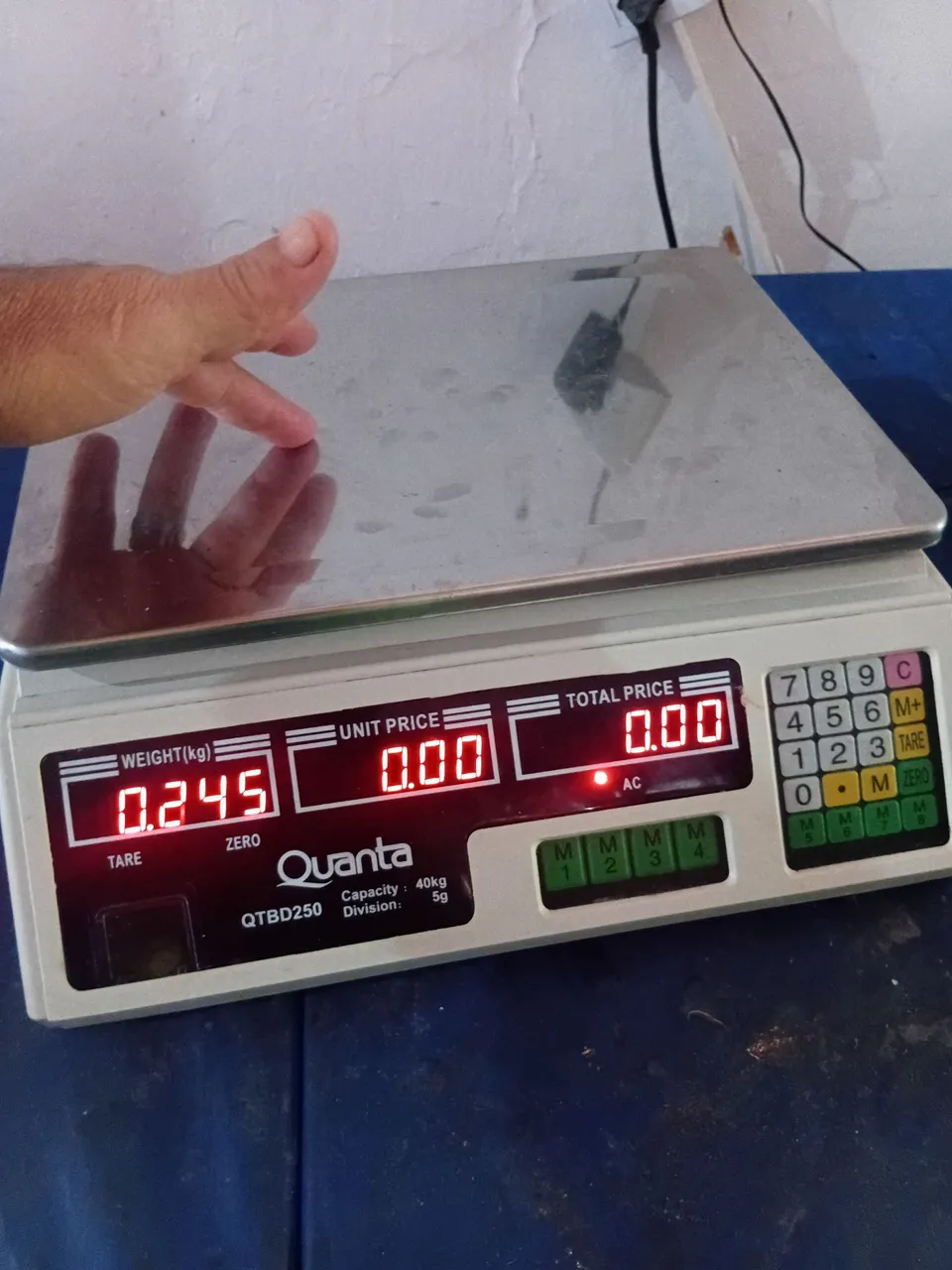 Balança comercial digital Quanta QTBD250