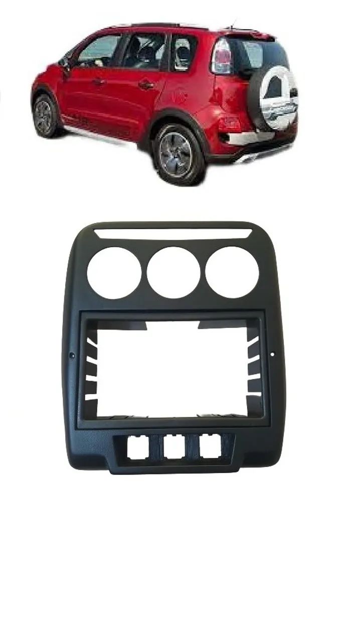 MOLDURA MULTIMIDIA 7" E 9" CITROEN AIRCROSS C3