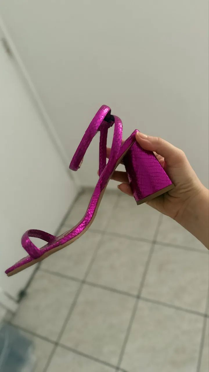 Sandália rosa  - Foto 3