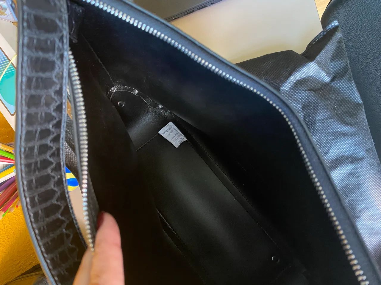 Bolsa Santa lolla usada uma vez 