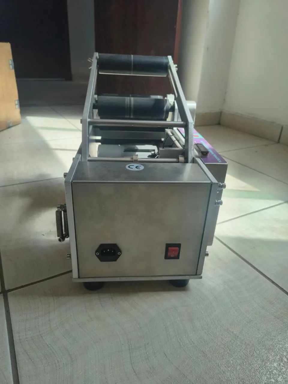 Rotuladora semiautomática cetro semi nova completa modelo CSLM 150 T - Foto 5