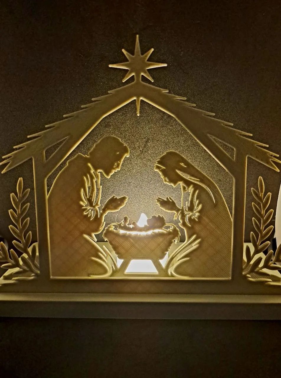 Presépio Natal 3D impresso 