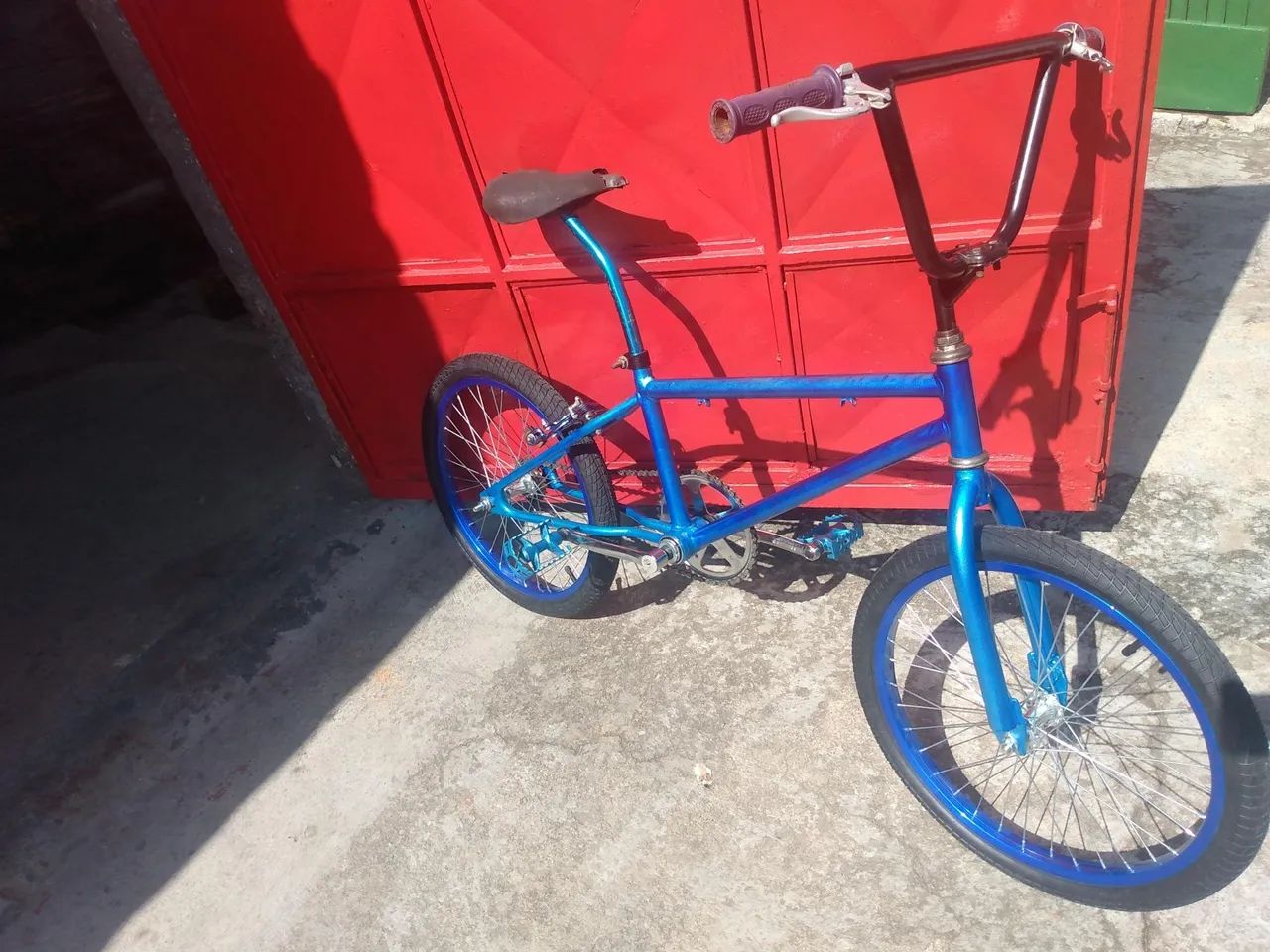 Bicicleta aro 20 azul 