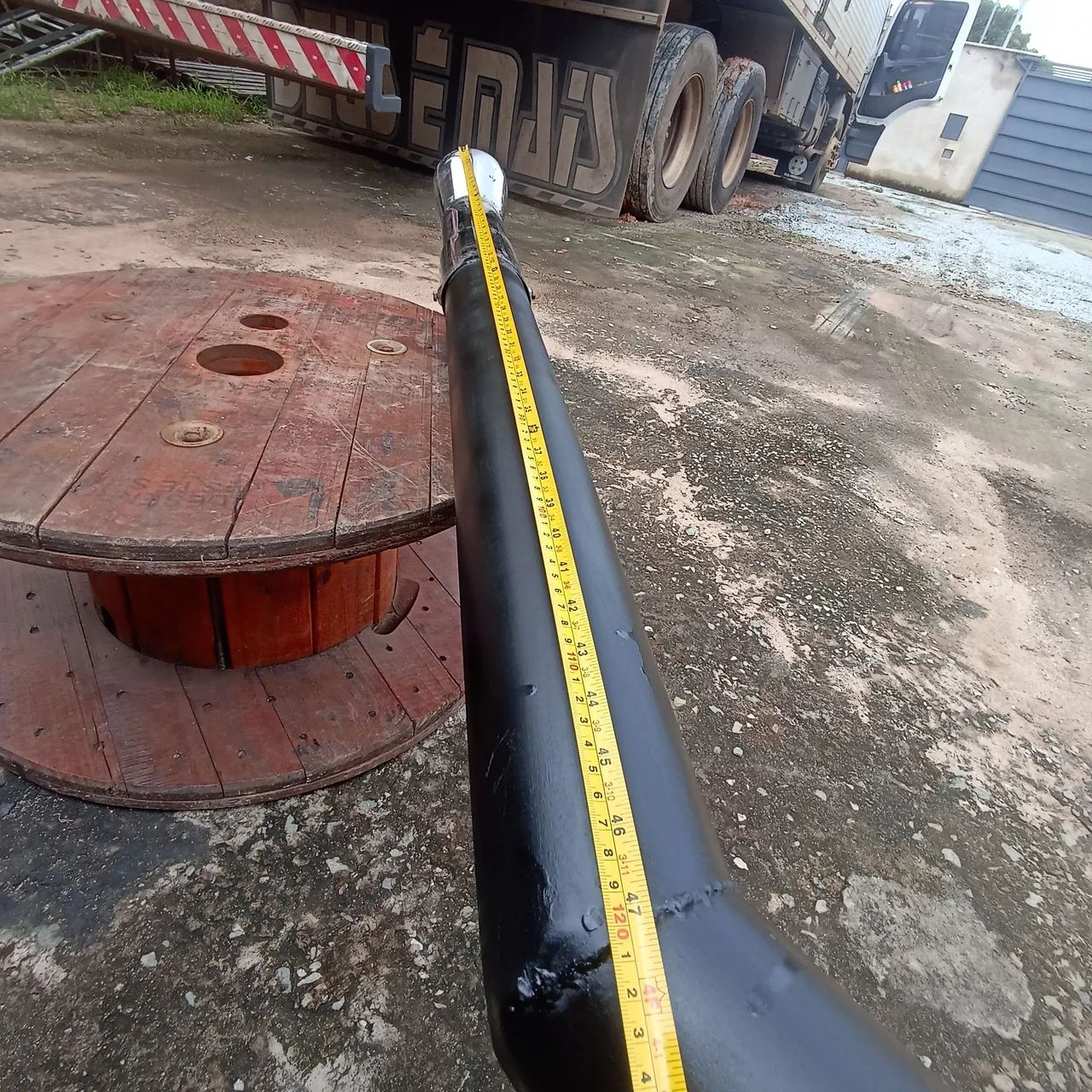 Escapamento boiadeiro caminhão truck - Foto 3