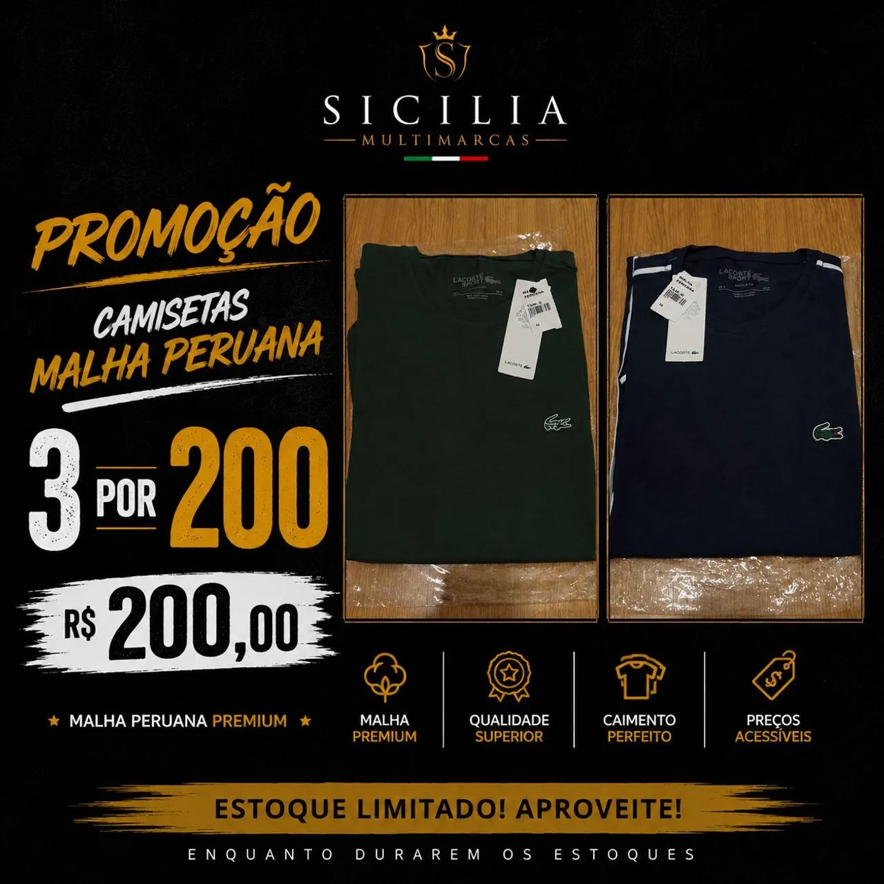 Malhas peruanas super promoção 