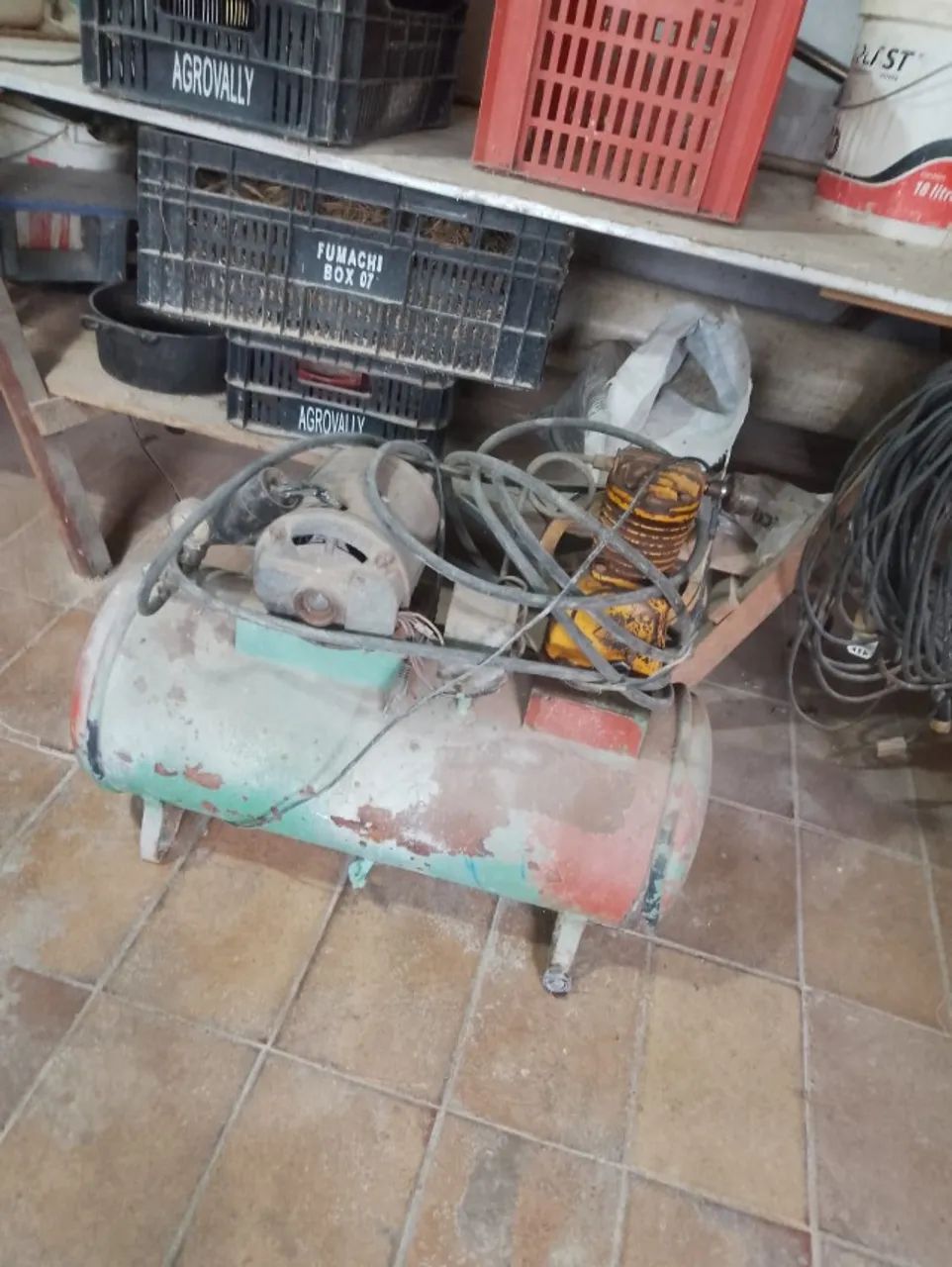 COMPRESSOR 50L DA MARCA SCHULZ 127V - Foto 5