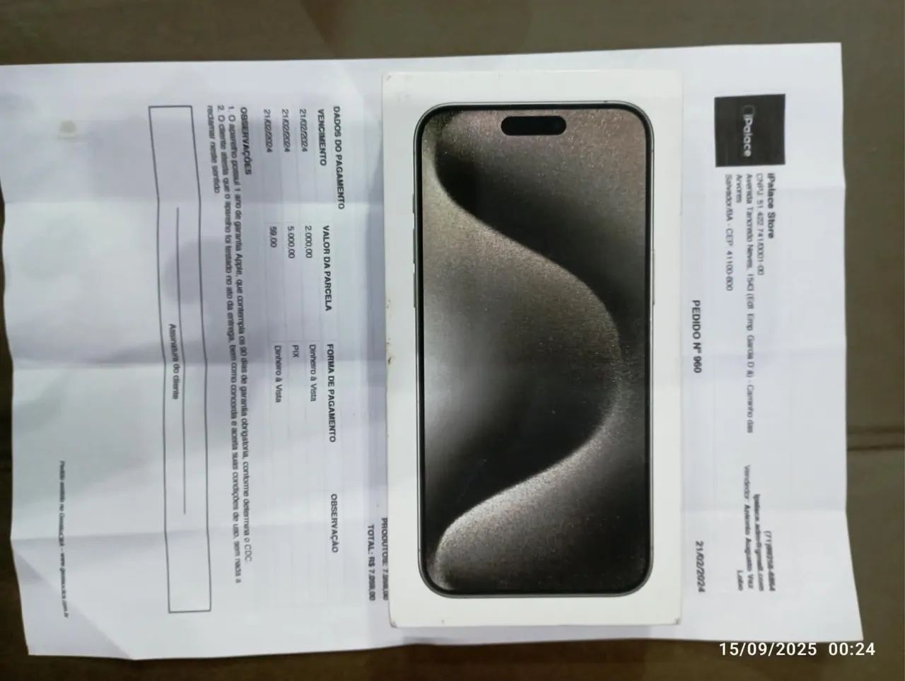 Iphone 15 Pro MAX 256GB - Foto 2