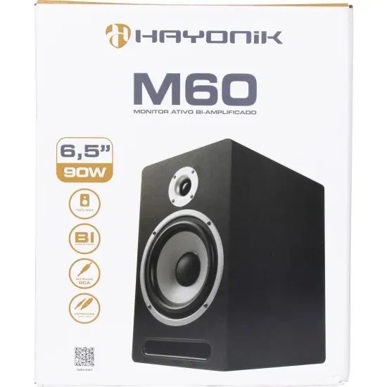 Monitor de som hayonick M60. 90w activo cada par