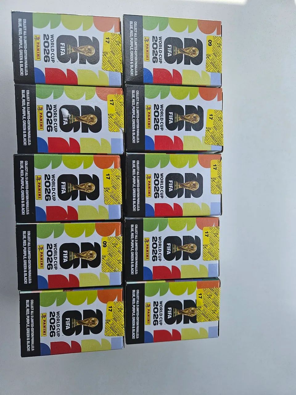 Caixa 25 envelope Copa 2026 versao EUA - Foto 2