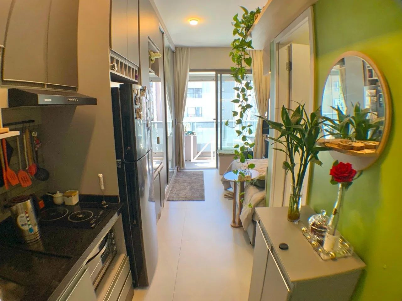 Studio Pronto para Morar, Para Venda e Locação, 27m² - Moema